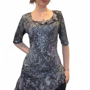 Chic Leopard Print Blouse